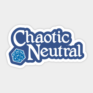 Chaotic Neutral Sticker